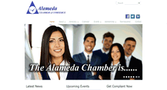 Desktop Screenshot of alamedachamber.com