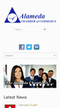 Mobile Screenshot of alamedachamber.com